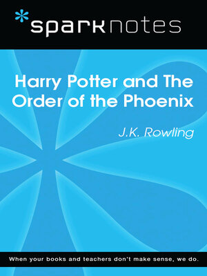 Harry Potter and the Order of the Phoenix (SparkNotes Literature Guide) - ebook